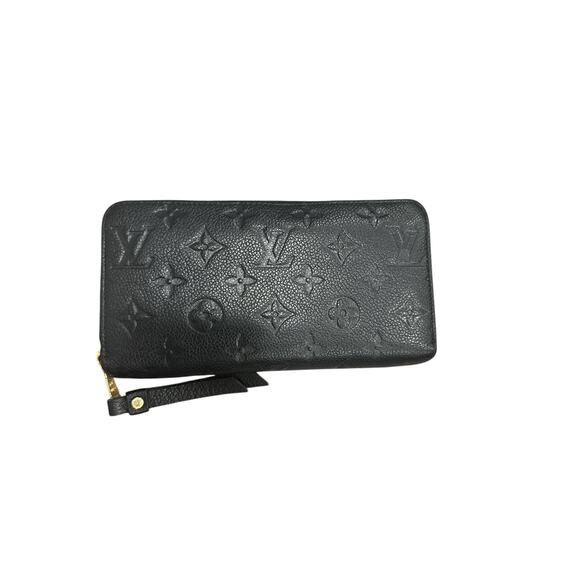 78 Louis Vuitton Zippy Black Empriente FULL SET - Picture 1 of 10